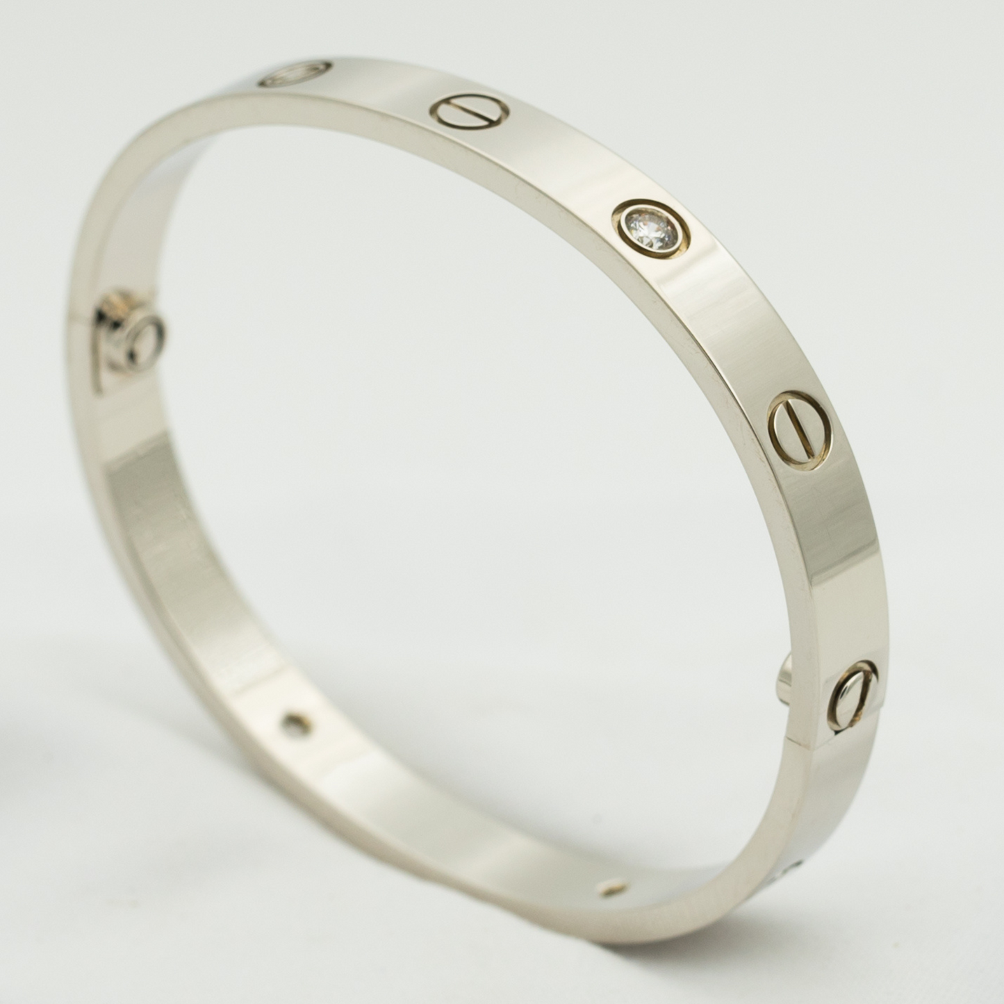 [Everoly JW] LIEBESARMBAND 6,1 MM 4 DIAMANTEN 