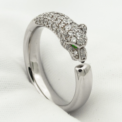 [Everoly JW] PANTHERE RING DIAMANT 7,3 MM 