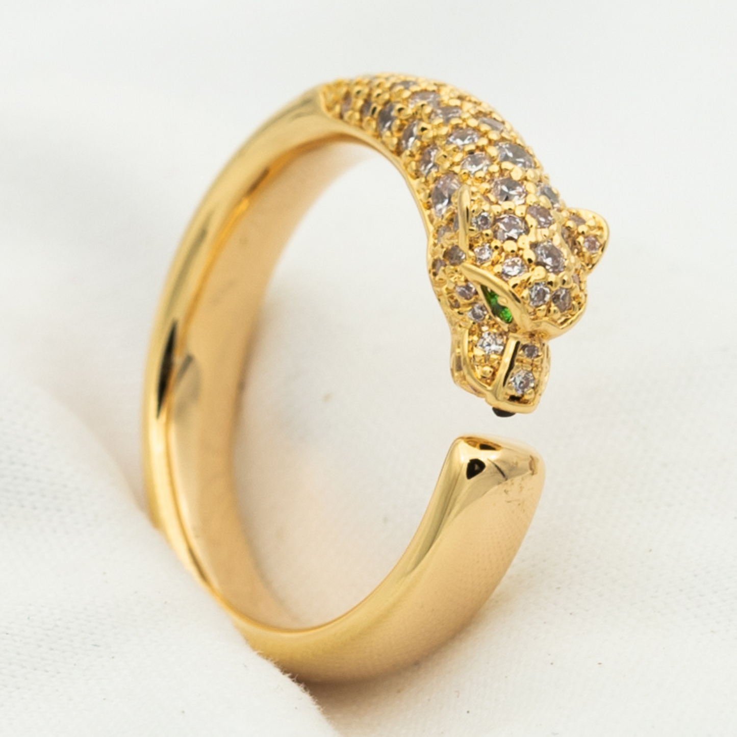[Everoly JW] PANTHERE RING DIAMANT 7,3 MM 