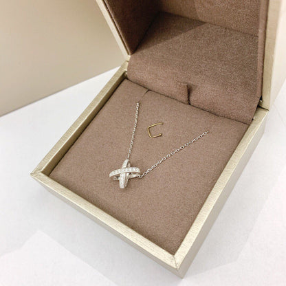 [Everoly JW]JEUX DE DIAMOND NECKLACE