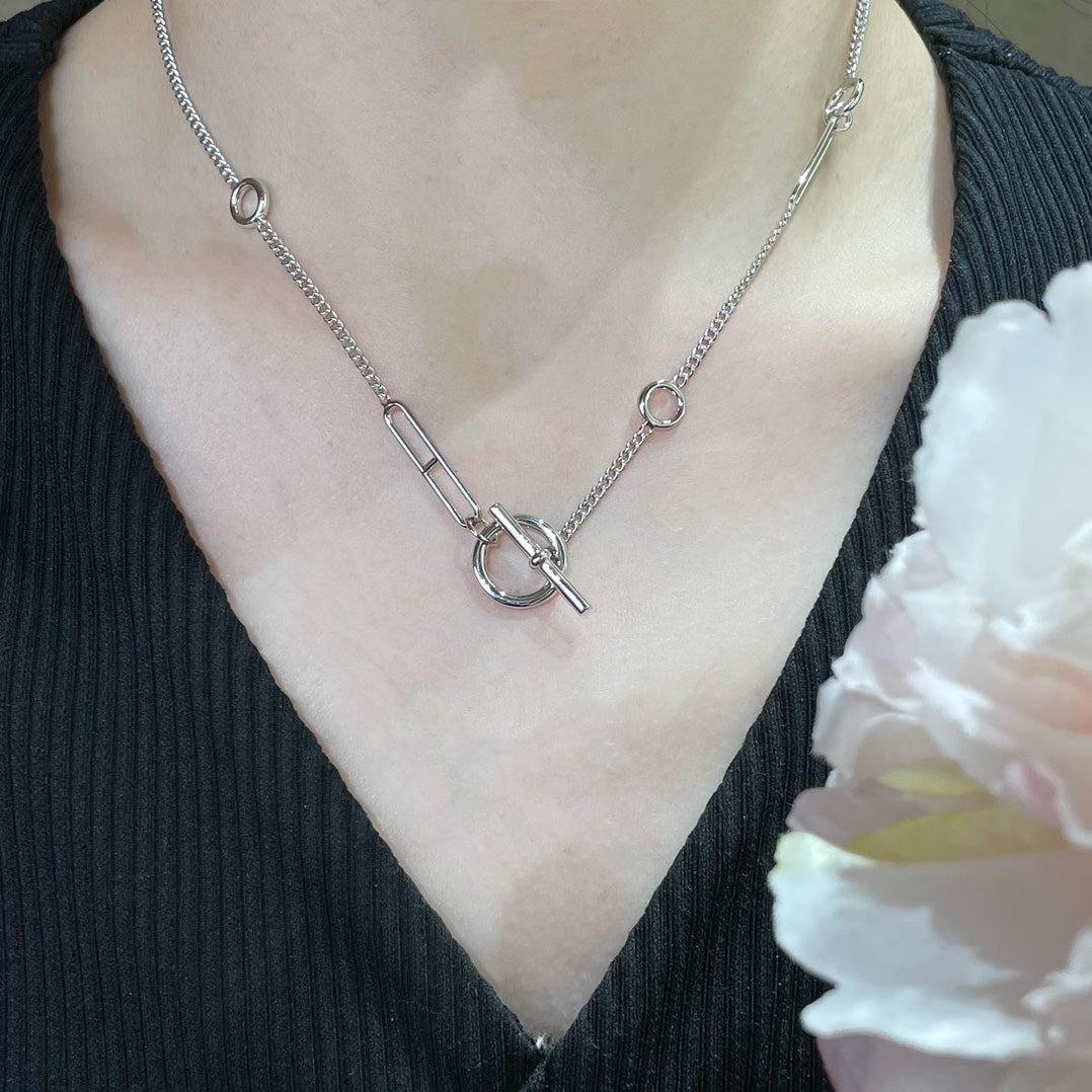 [Everoly JW]HM STERLING CHAINE D'ANCRE HEART