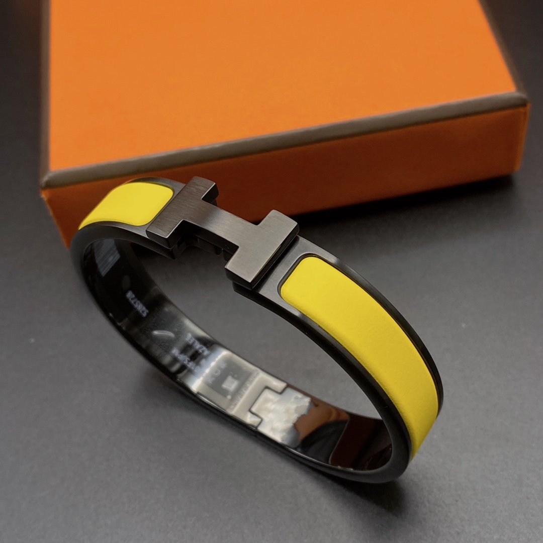 [Everoly JW]CLIC HM SO SCHWARZ GELB ARMBAND