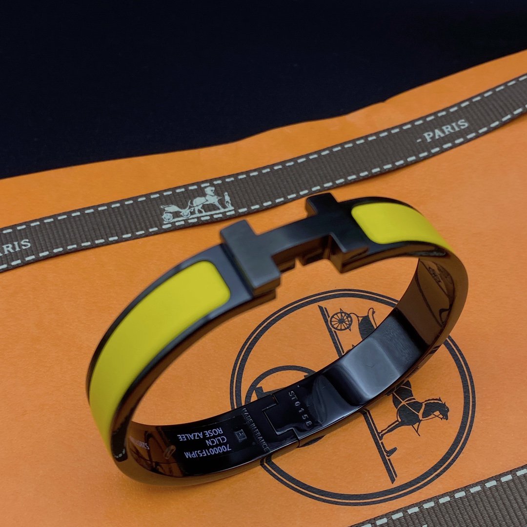 [Everoly JW]CLIC HM SO SCHWARZ GELB ARMBAND