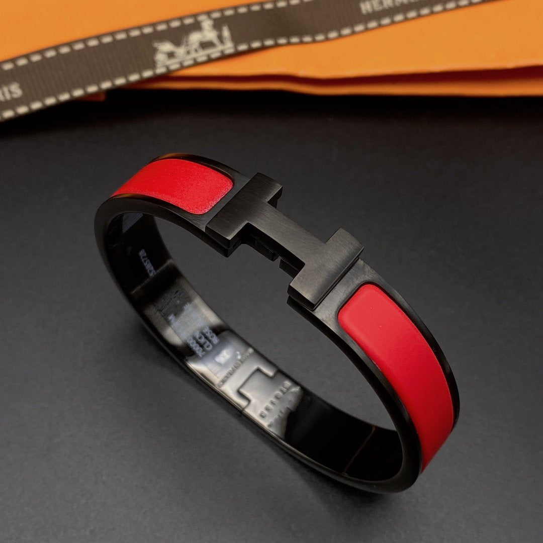 [Everoly JW]CLIC HM SO SCHWARZ ROT ARMBAND