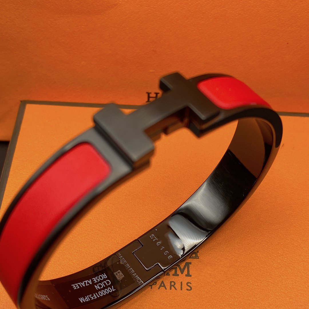 [Everoly JW]CLIC HM SO SCHWARZ ROT ARMBAND