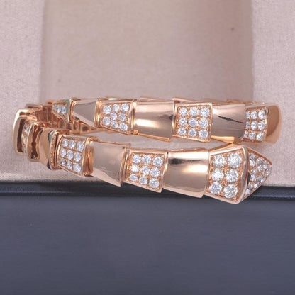 [Everoly JW]SERPENTI BRACELET PINK GOLD DIAMOND