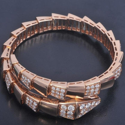 [Everoly JW]SERPENTI BRACELET PINK GOLD DIAMOND