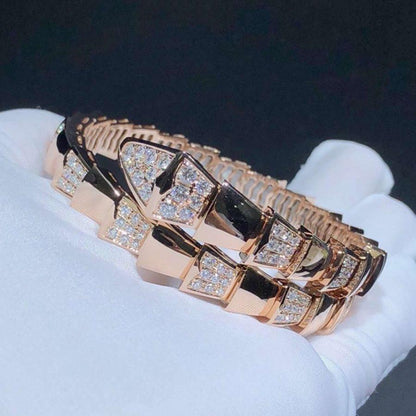 [Everoly JW]SERPENTI BRACELET PINK GOLD DIAMOND