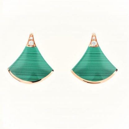 [Everoly JW]DIVAS DREAM EARRINGS PINK GOLD