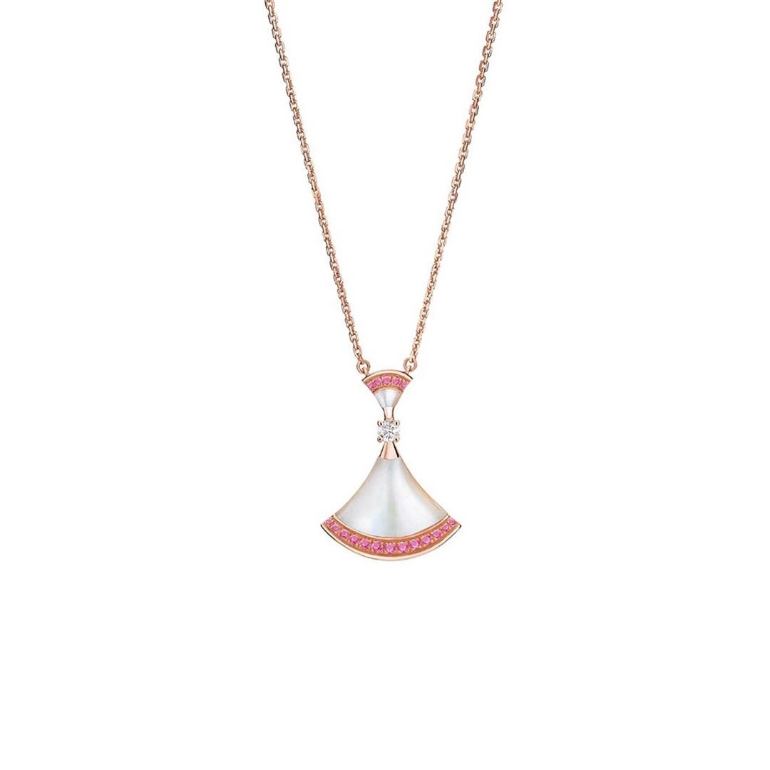 [Everoly JW]DREAM NECKLACE MOP PINK DIAMOND