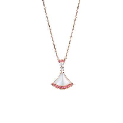 [Everoly JW]DREAM NECKLACE MOP PINK DIAMOND