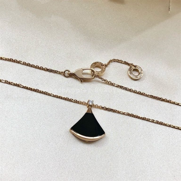 [Everoly JW]DREAM NECKLACE ONYX 1 DIAMOND