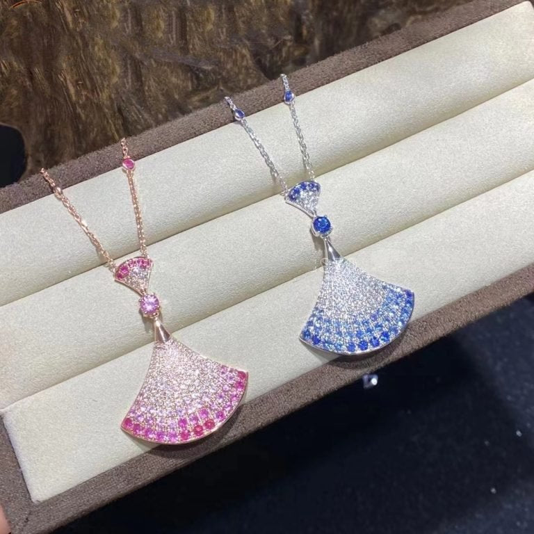 [Everoly JW]DREAM NECKLACE AGATE SILVER DIAMOND