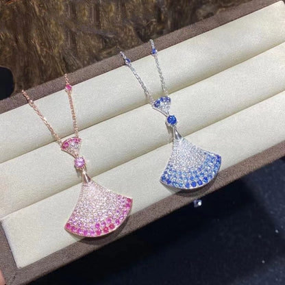 [Everoly JW]DREAM NECKLACE AGATE SILVER DIAMOND