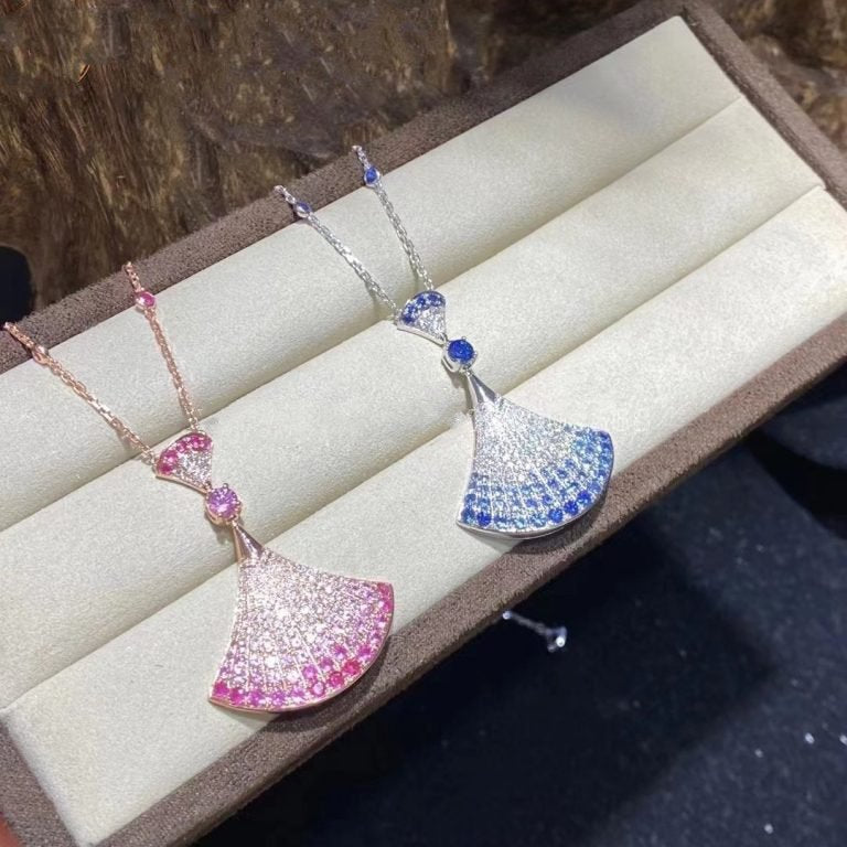 [Everoly JW]DREAM NECKLACE AGATE SILVER DIAMOND