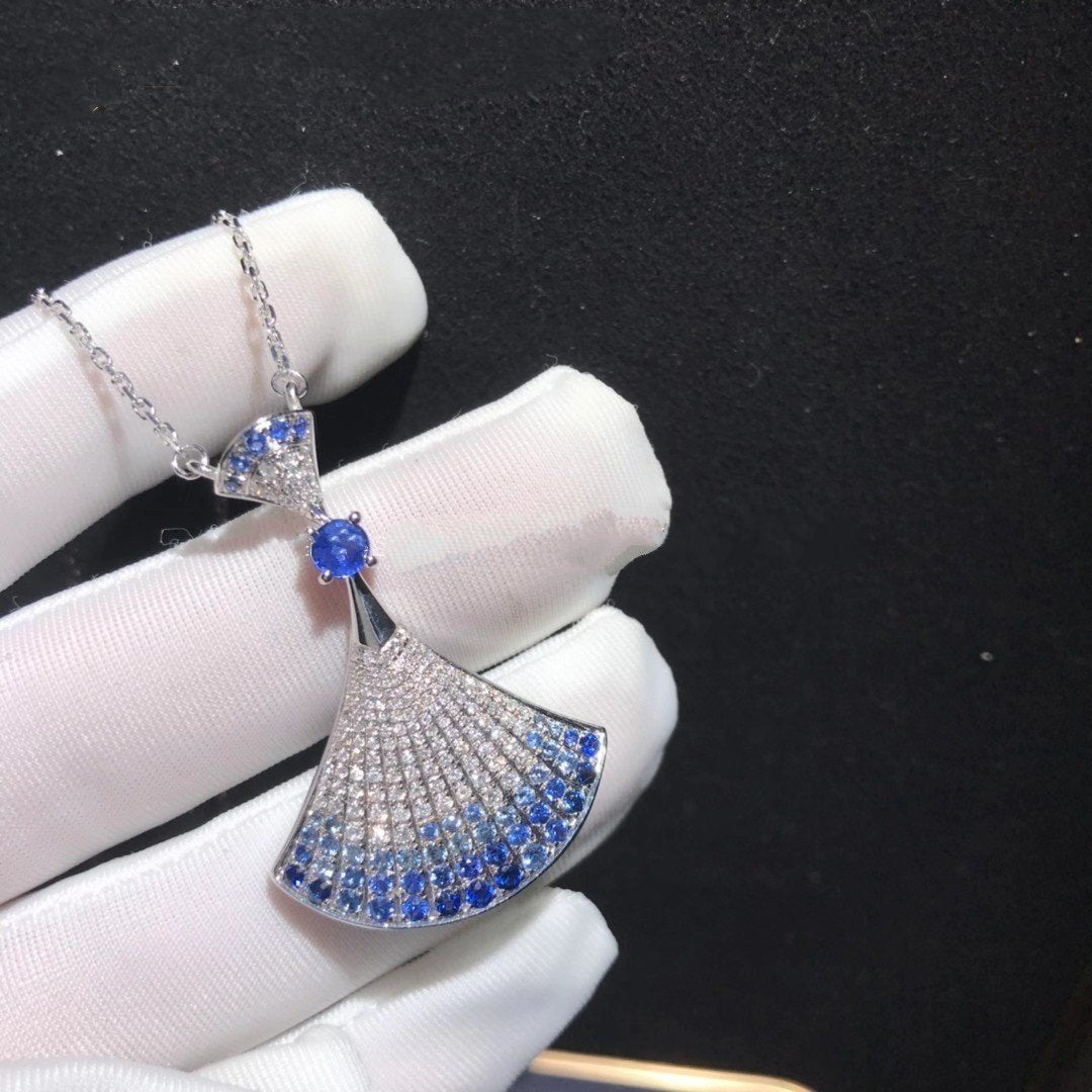 [Everoly JW]DREAM NECKLACE AGATE SILVER DIAMOND