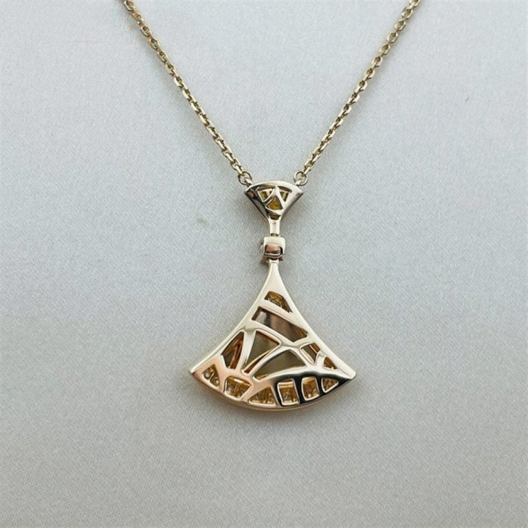 [Everoly JW]DREAM NECKLACE PINK GOLD DIAMOND