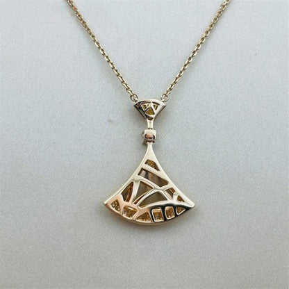 [Everoly JW]DREAM NECKLACE PINK GOLD DIAMOND