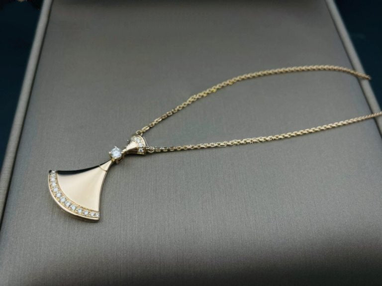 [Everoly JW]DREAM NECKLACE PINK GOLD DIAMOND