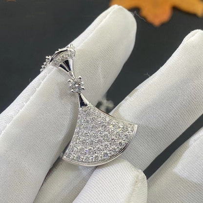 [Everoly JW]DREAM NECKLACE SILVER FULL DIAMOND