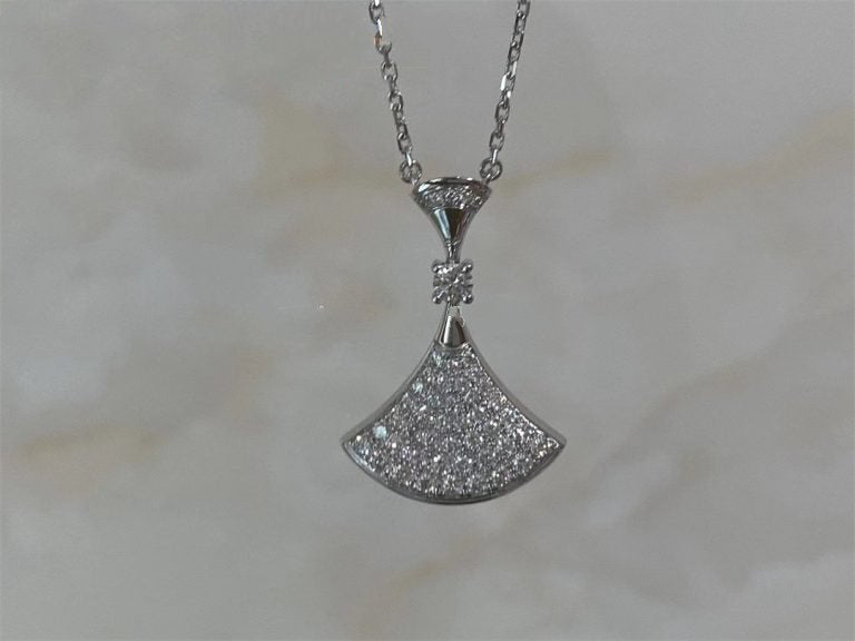 [Everoly JW]DREAM NECKLACE SILVER FULL DIAMOND