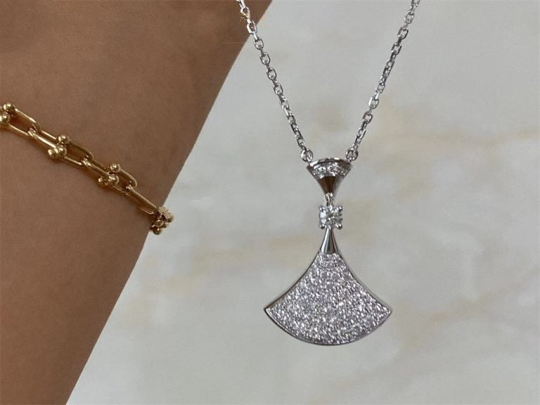 [Everoly JW]DREAM NECKLACE SILVER FULL DIAMOND
