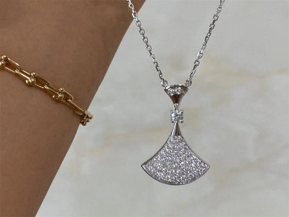 [Everoly JW]DREAM NECKLACE SILVER FULL DIAMOND