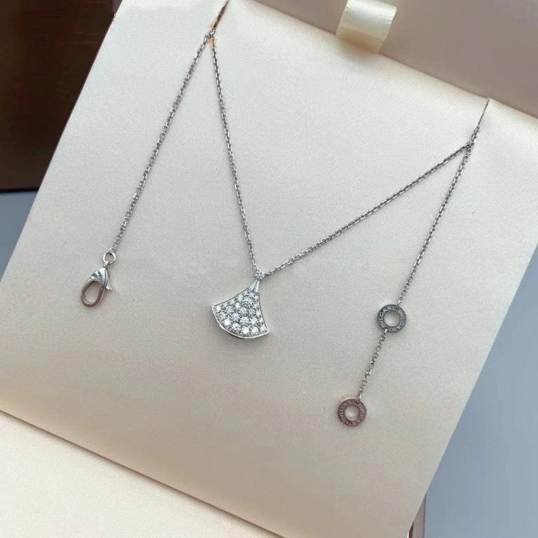 [Everoly JW]DREAM NECKLACE SILVER DIAMOND