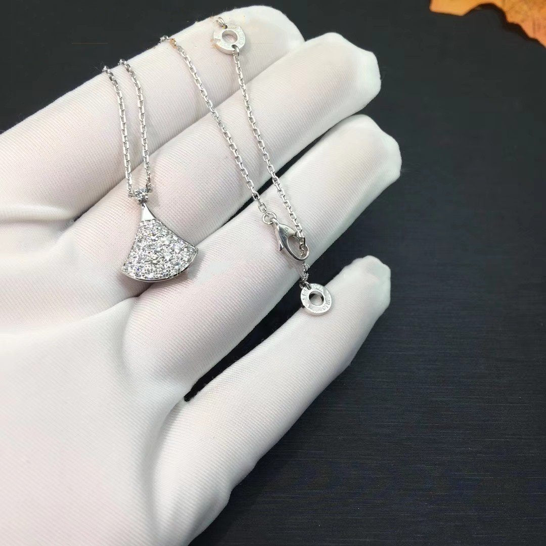 [Everoly JW]DREAM NECKLACE SILVER DIAMOND