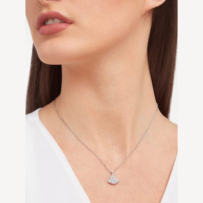 [Everoly JW]DREAM NECKLACE SILVER DIAMOND