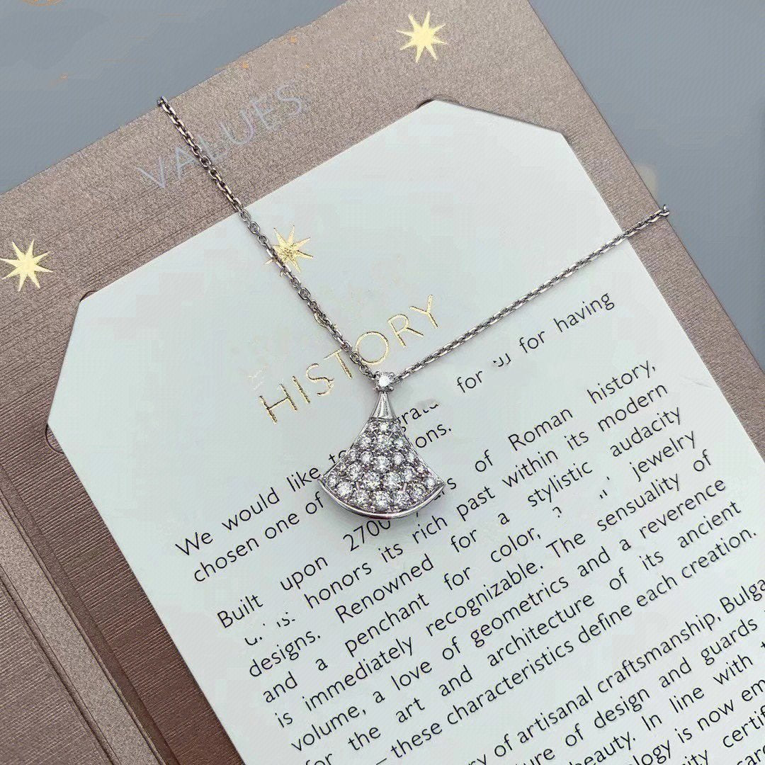 [Everoly JW]DREAM NECKLACE SILVER DIAMOND