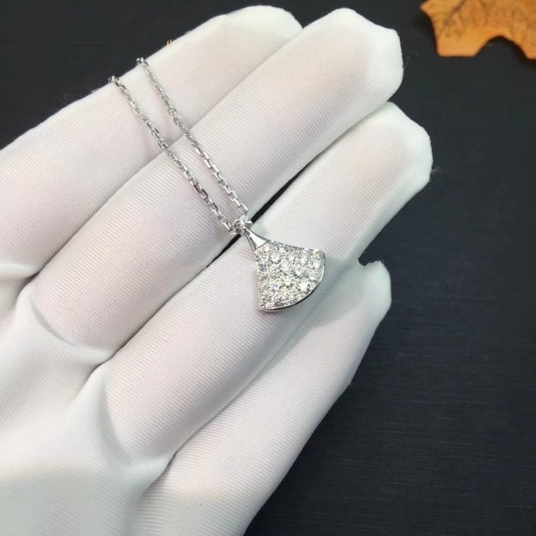 [Everoly JW]DREAM NECKLACE SILVER DIAMOND