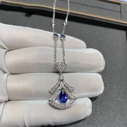[Everoly JW]DREAM NECKLACE AGATE DIAMOND SILVER