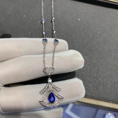 [Everoly JW]DREAM NECKLACE AGATE DIAMOND SILVER