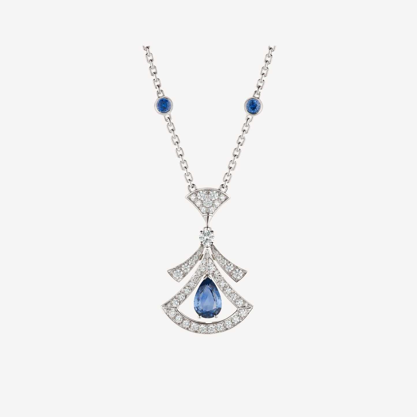 [Everoly JW]DREAM NECKLACE AGATE DIAMOND SILVER