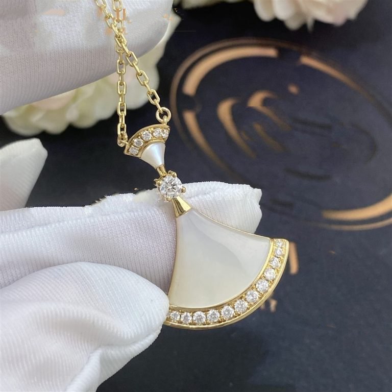 [Everoly JW]DREAM NECKLACE MOP GOLD DIAMOND