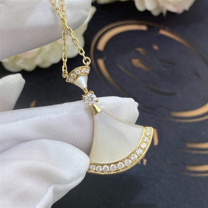 [Everoly JW]DREAM NECKLACE MOP GOLD DIAMOND