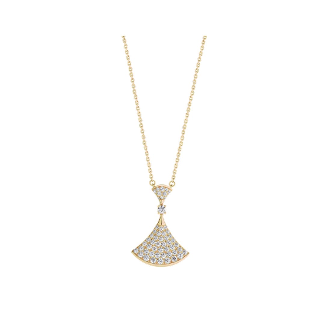 [Everoly JW]DREAM NECKLACE GOLD FULL DIAMOND