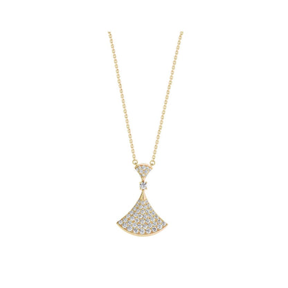 [Everoly JW]DREAM NECKLACE GOLD FULL DIAMOND