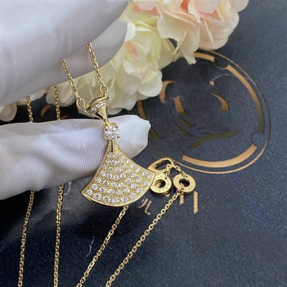 [Everoly JW]DREAM NECKLACE GOLD FULL DIAMOND