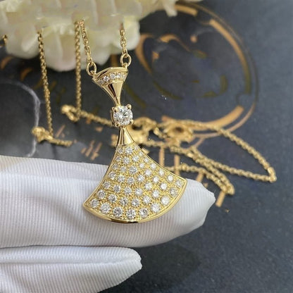 [Everoly JW]DREAM NECKLACE GOLD FULL DIAMOND