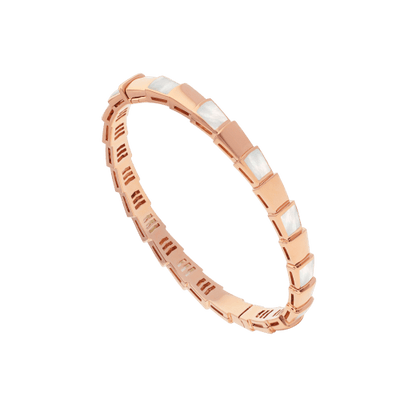 [Everoly JW]SERPENTI BRACELET PINK GOLD MOP
