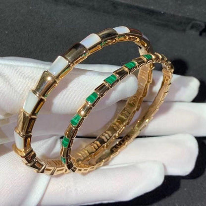 [Everoly JW]SERPENTI BRACELET PINK GOLD MOP