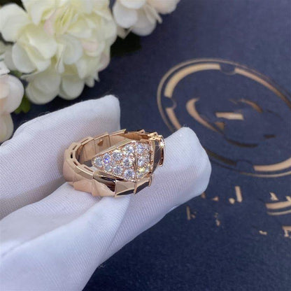 [Everoly JW]SERPENTI RING PINK GOLD DIAMOND