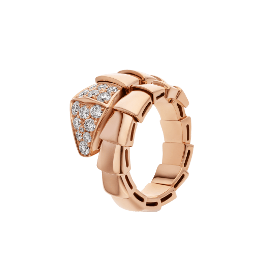 [Everoly JW]SERPENTI RING PINK GOLD DIAMOND