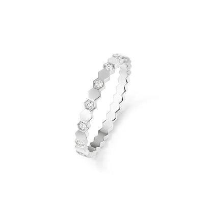 [Everoly JW] BIENENLIEBE RING SILBER DIAMANT