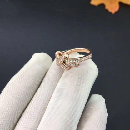 [Everoly JW]JEUX DE RING ROSA GOLD DIAMANT