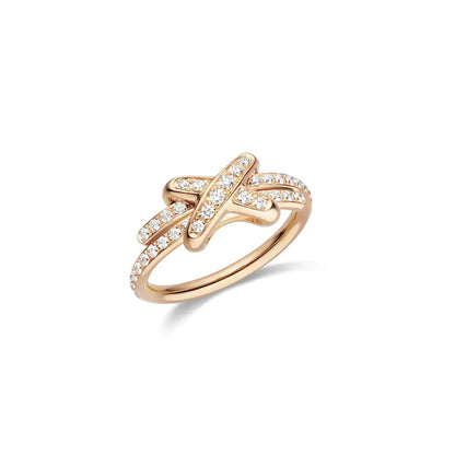 [Everoly JW]JEUX DE RING ROSA GOLD DIAMANT