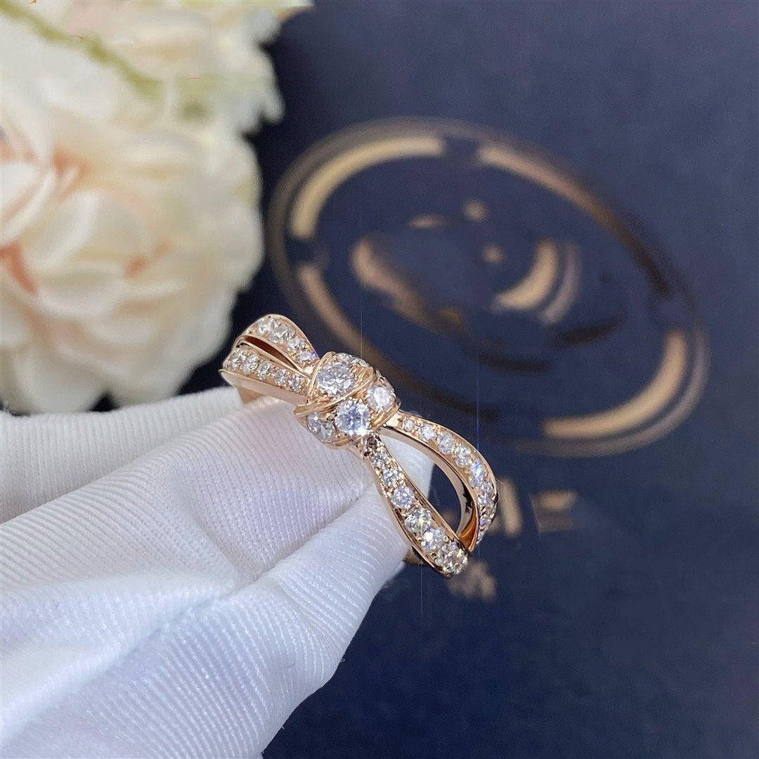 [Everoly JW]LIENS ROSÉGOLD-DIAMANTRING