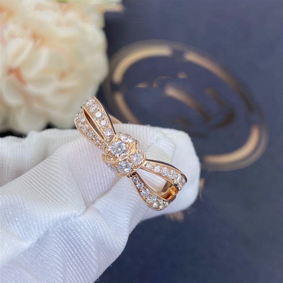 [Everoly JW]LIENS ROSÉGOLD-DIAMANTRING